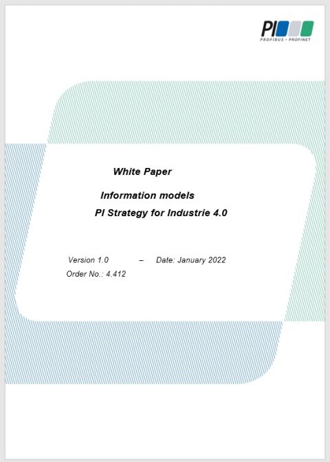 New white paper released: “Information models – PI strategy for Industry 4.0”